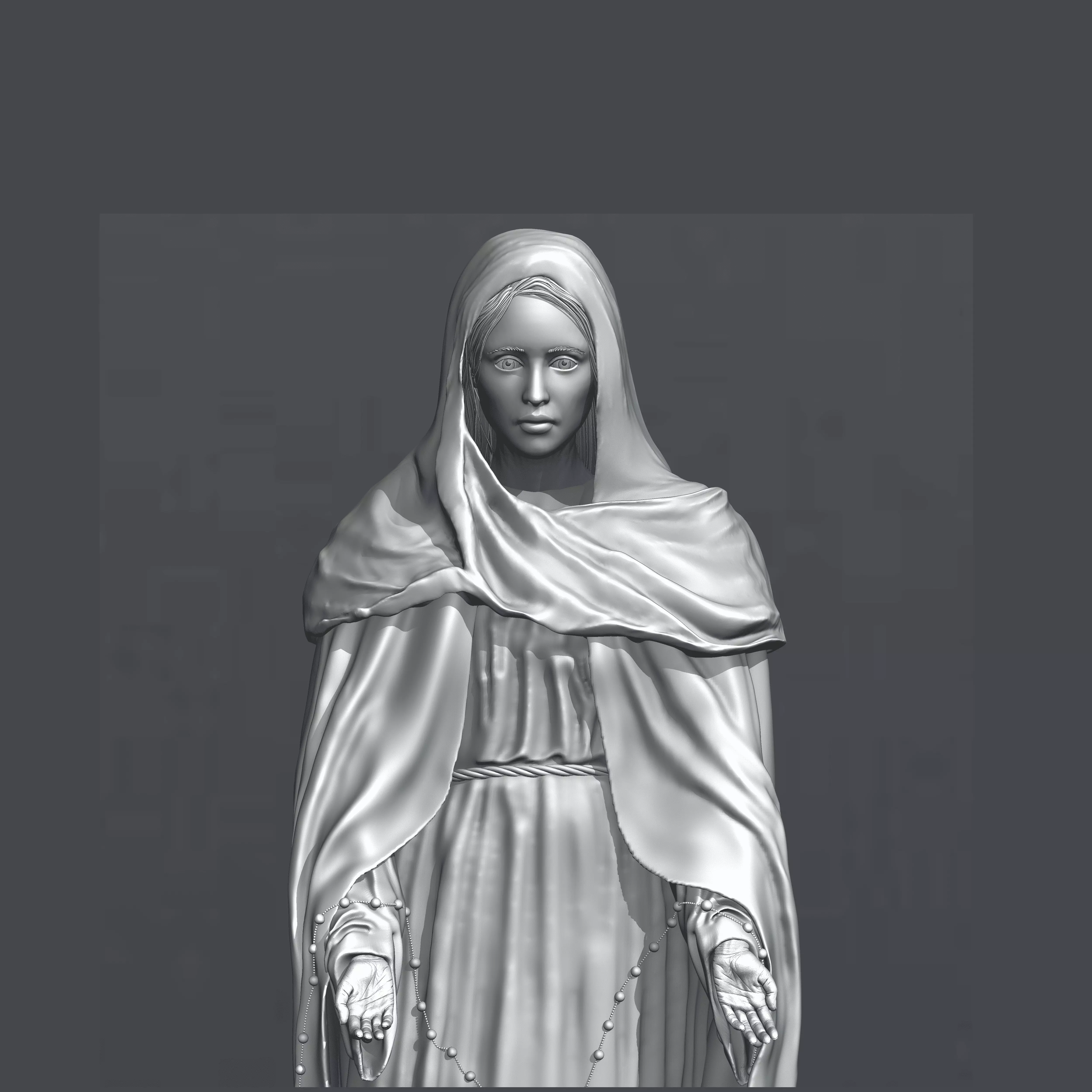 Our Lady of Tears - Nossa Senhora das Lagrimas Free 3D print model