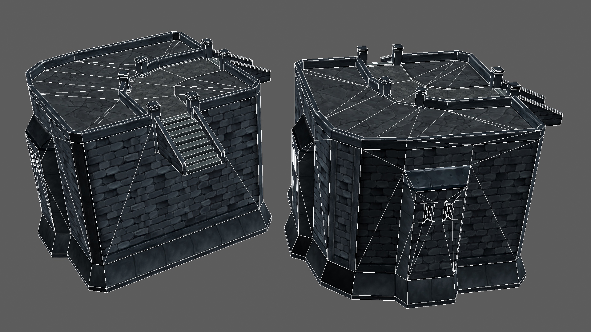 Medieval Castle Builder 1 0 Low-poly 3D model_17