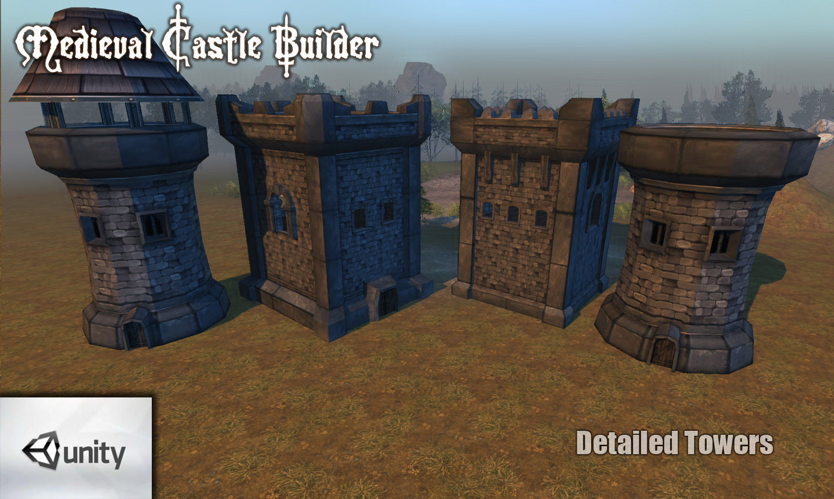 Medieval Castle Builder 1 0 Low-poly 3D model_13