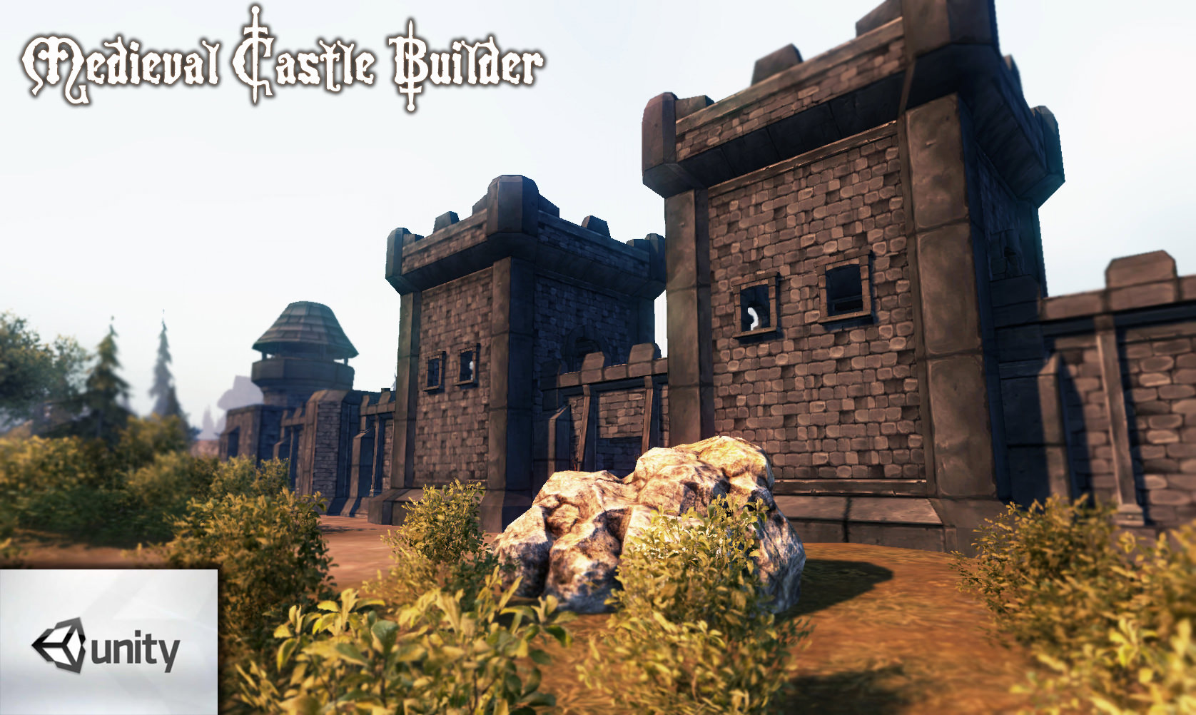 Medieval Castle Builder 1 0 Low-poly 3D model_8