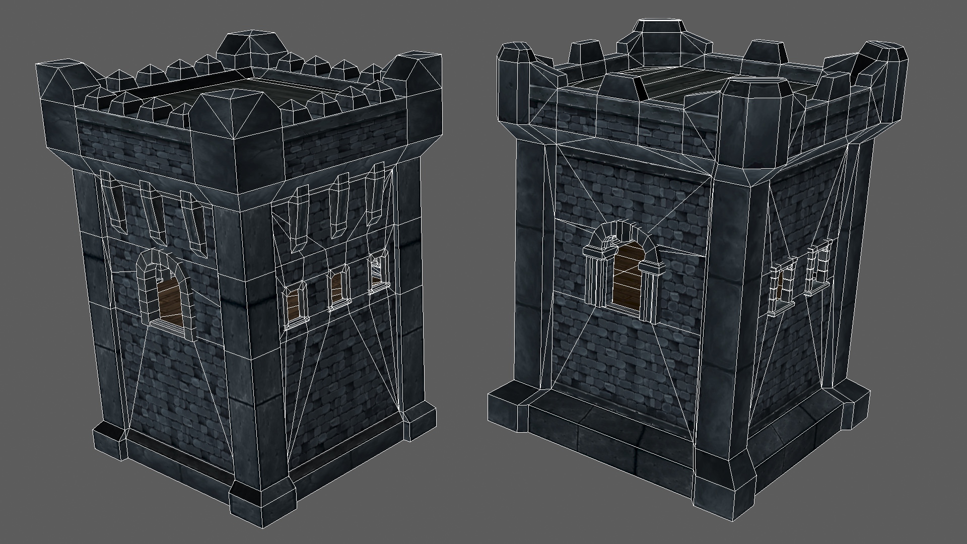 Medieval Castle Builder 1 0 Low-poly 3D model_16