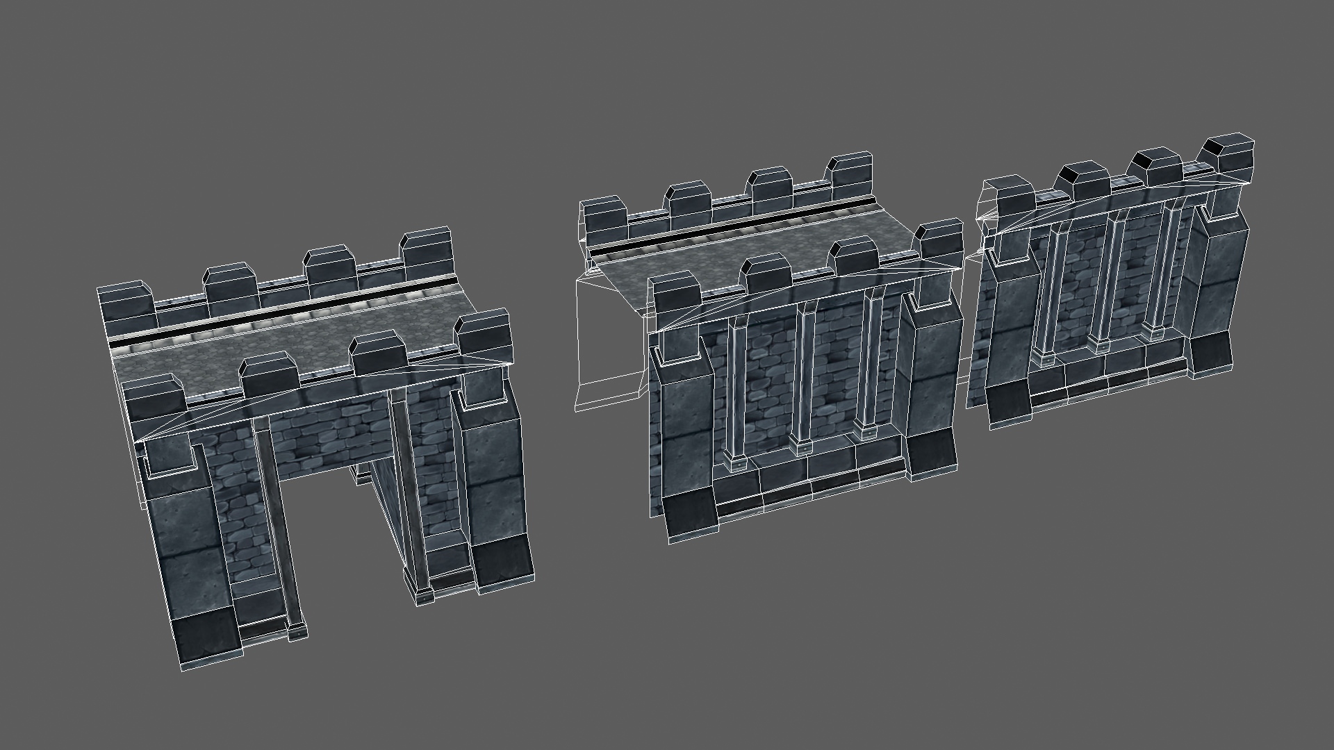 Medieval Castle Builder 1 0 Low-poly 3D model_18