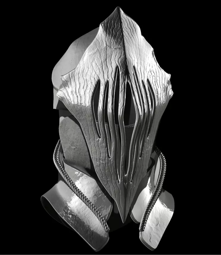 OUTRIDER KNIGHT HELMET - Dark Souls 3 Cosplay Fan Art STL Model 3D print model