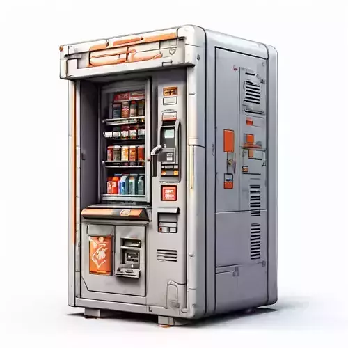 SciFi Vending Machine Game Asset