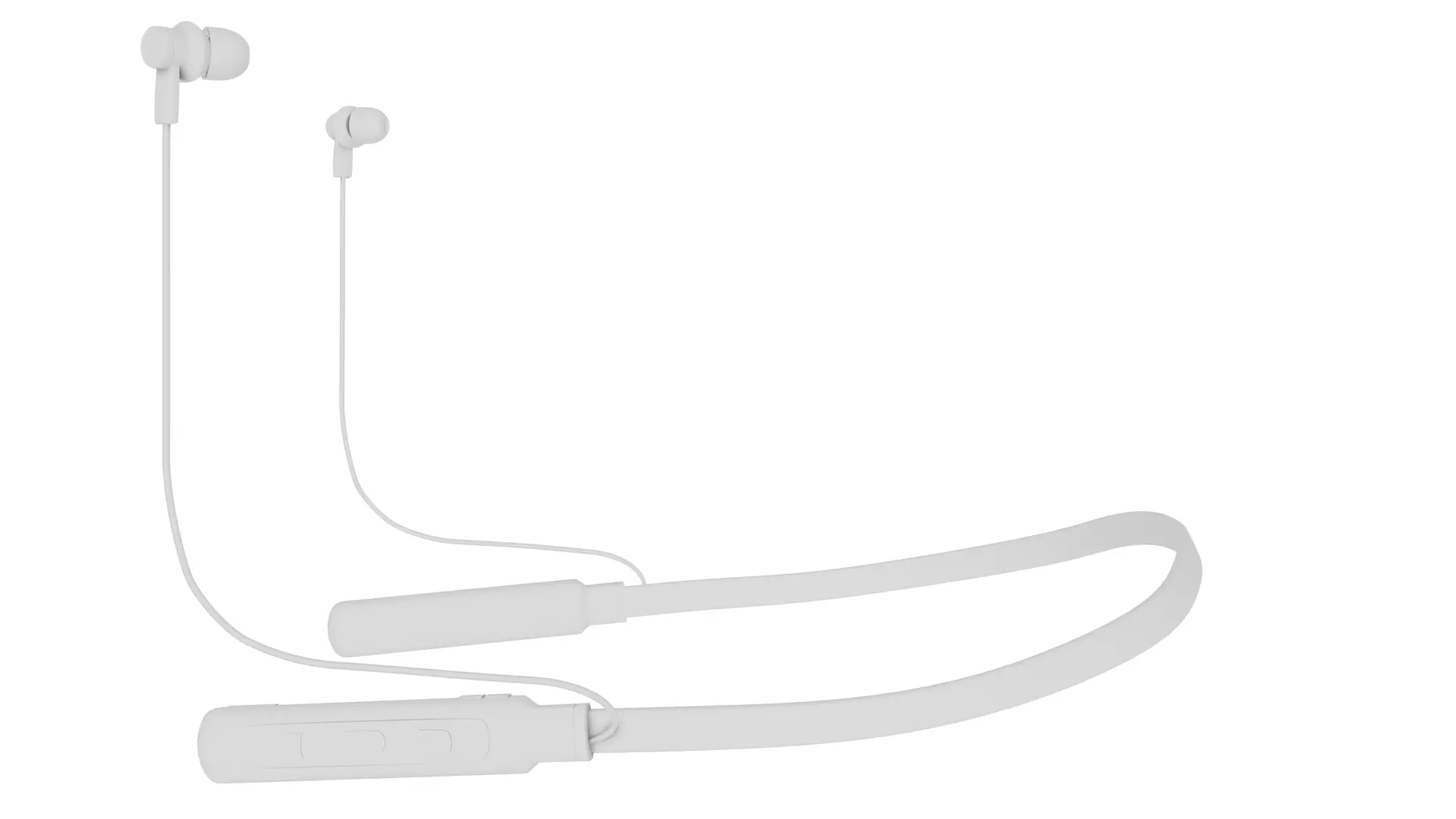 Earphone Bluetooth Asset Game Low-poly 3D model_6