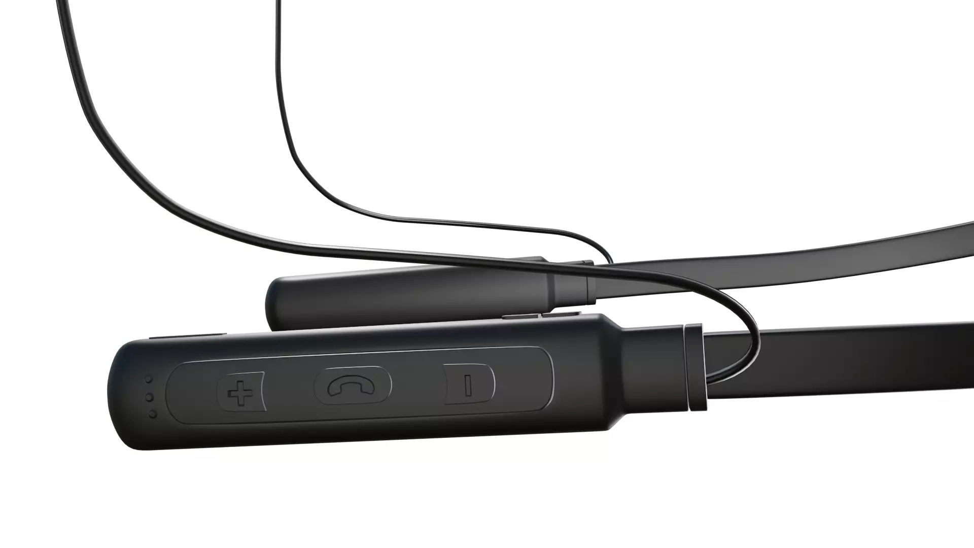 Earphone Bluetooth Asset Game Low-poly 3D model_4