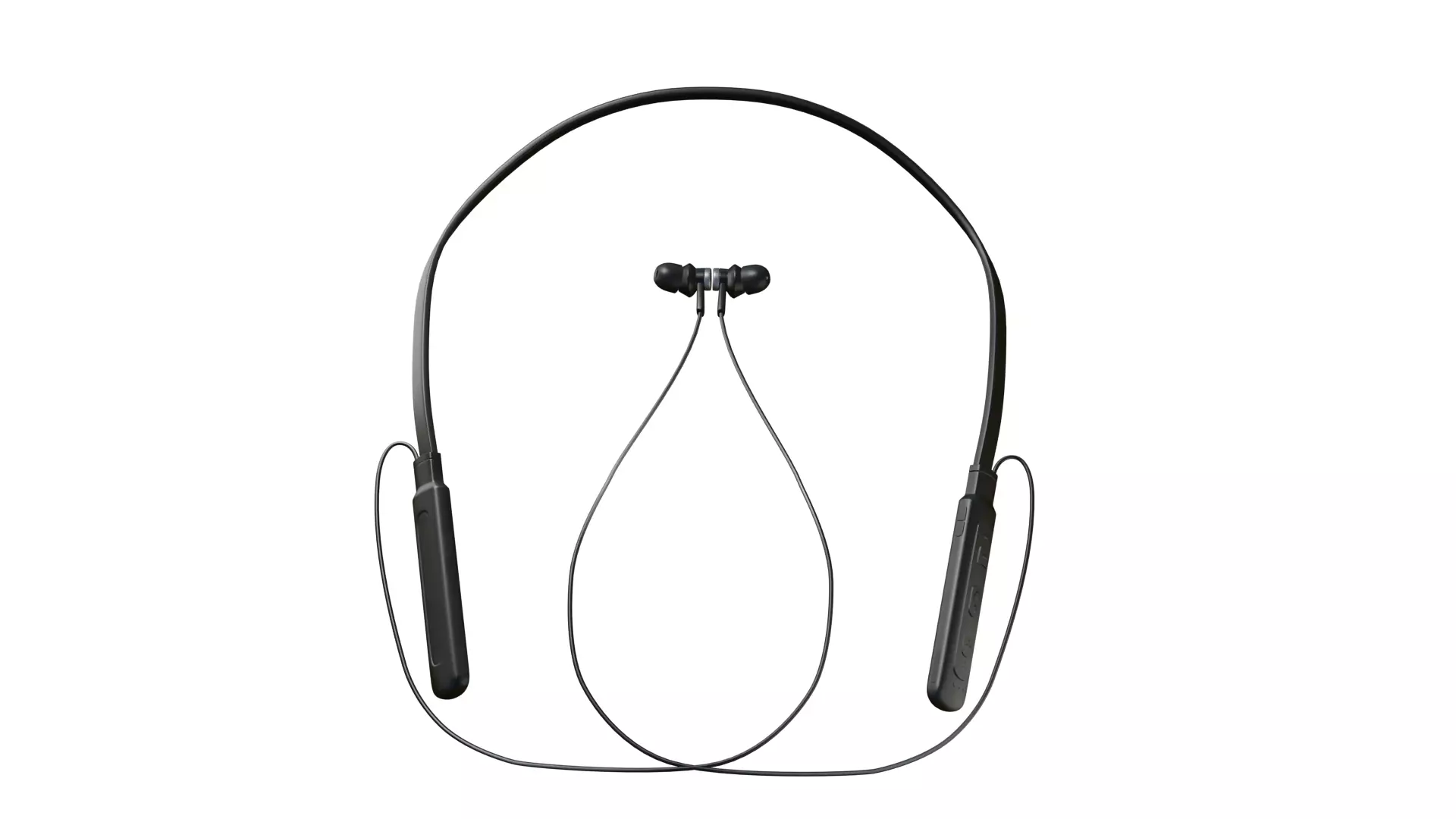 Earphone Bluetooth Asset Game Low-poly 3D model_2