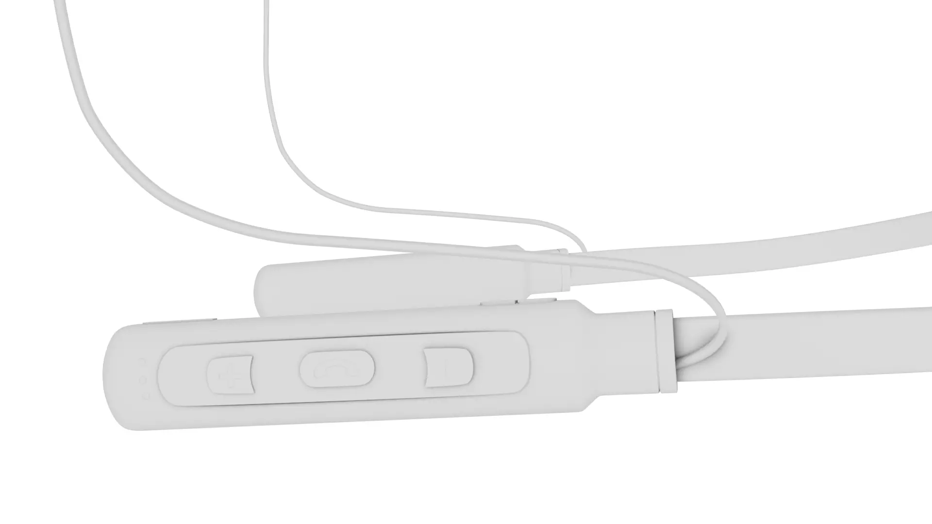 Earphone Bluetooth Asset Game Low-poly 3D model_10