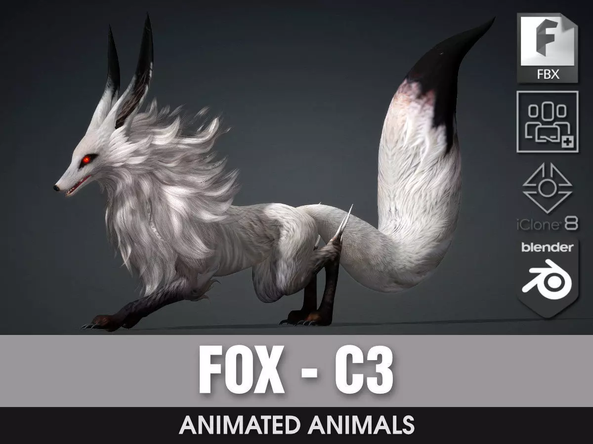 Fox-C3 3D model_0