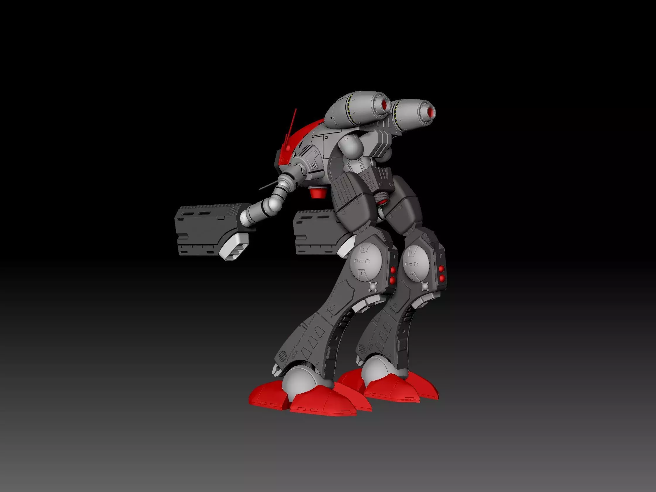 Glaug Zentradi 3D print model_21