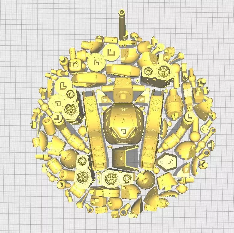 Glaug Zentradi 3D print model_7