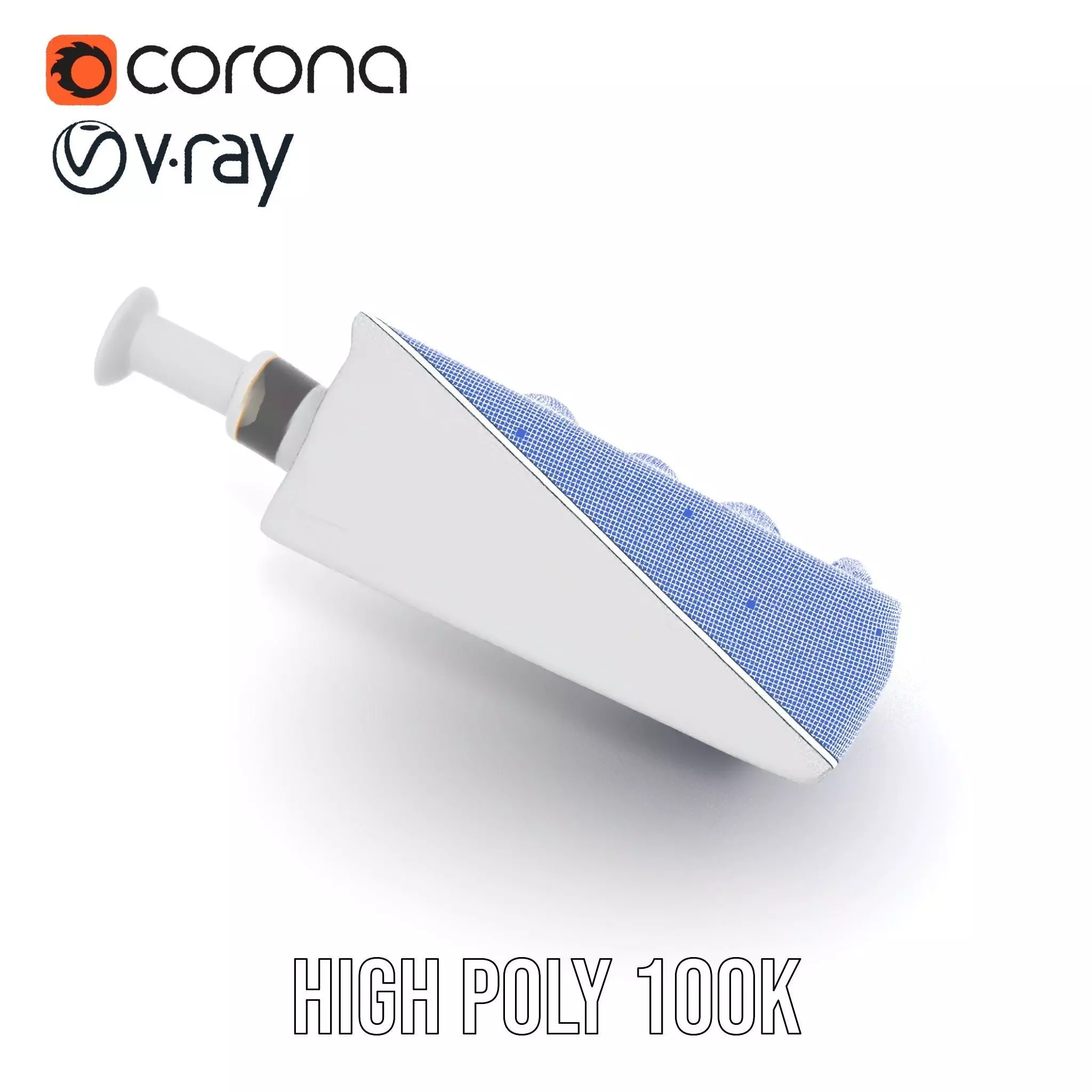 Colorful Cylinder Set Model Pack with Syringe Element Low-poly 3D model_33