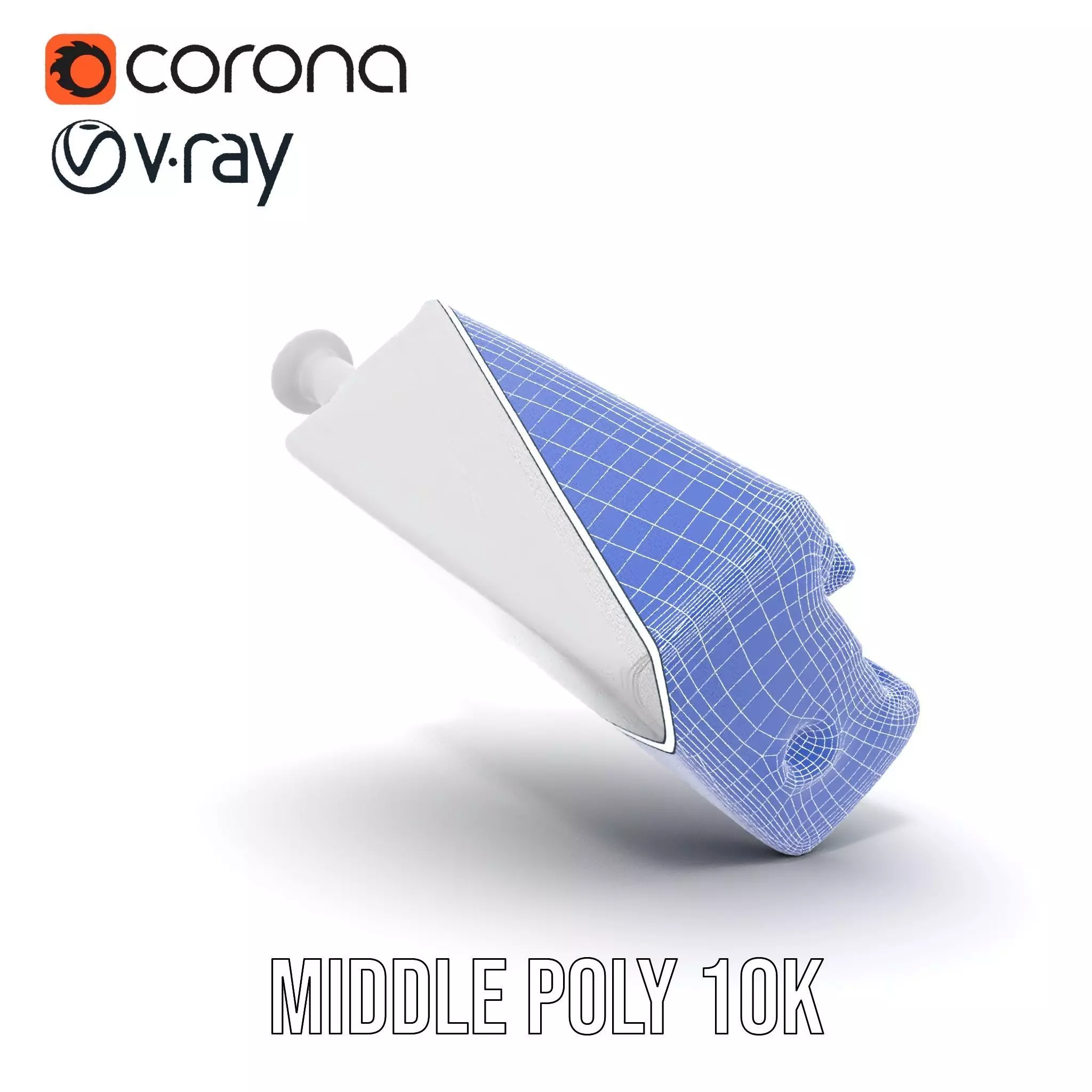 Colorful Cylinder Set Model Pack with Syringe Element Low-poly 3D model_18