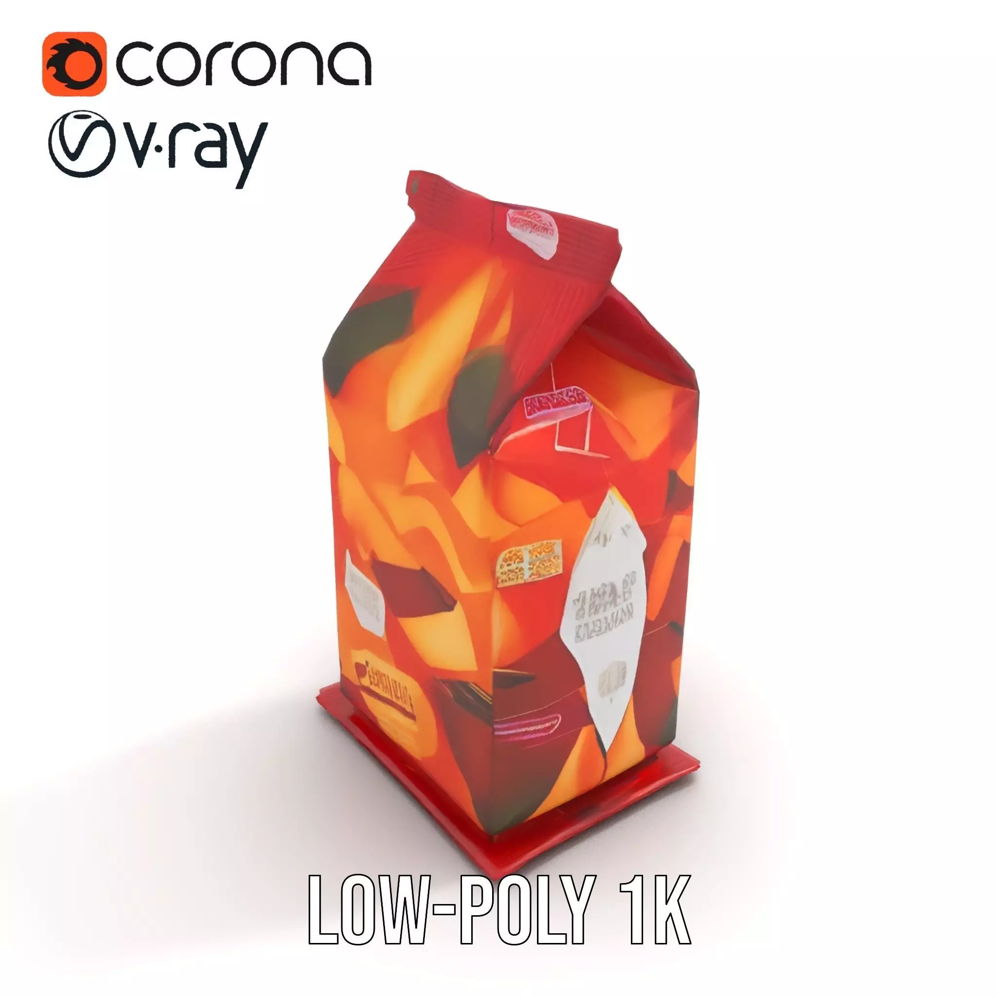 Juice Carton Thermal Heater Model Pack Low-poly 3D model_7