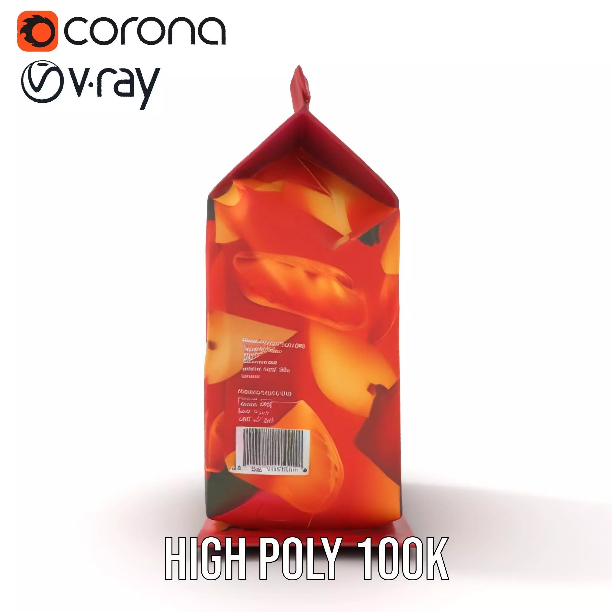 Juice Carton Thermal Heater Model Pack Low-poly 3D model_32