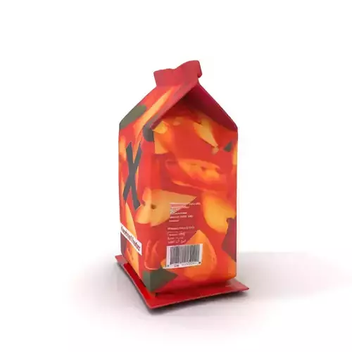 Juice Carton Thermal Heater Model Pack Low-poly 3D model
