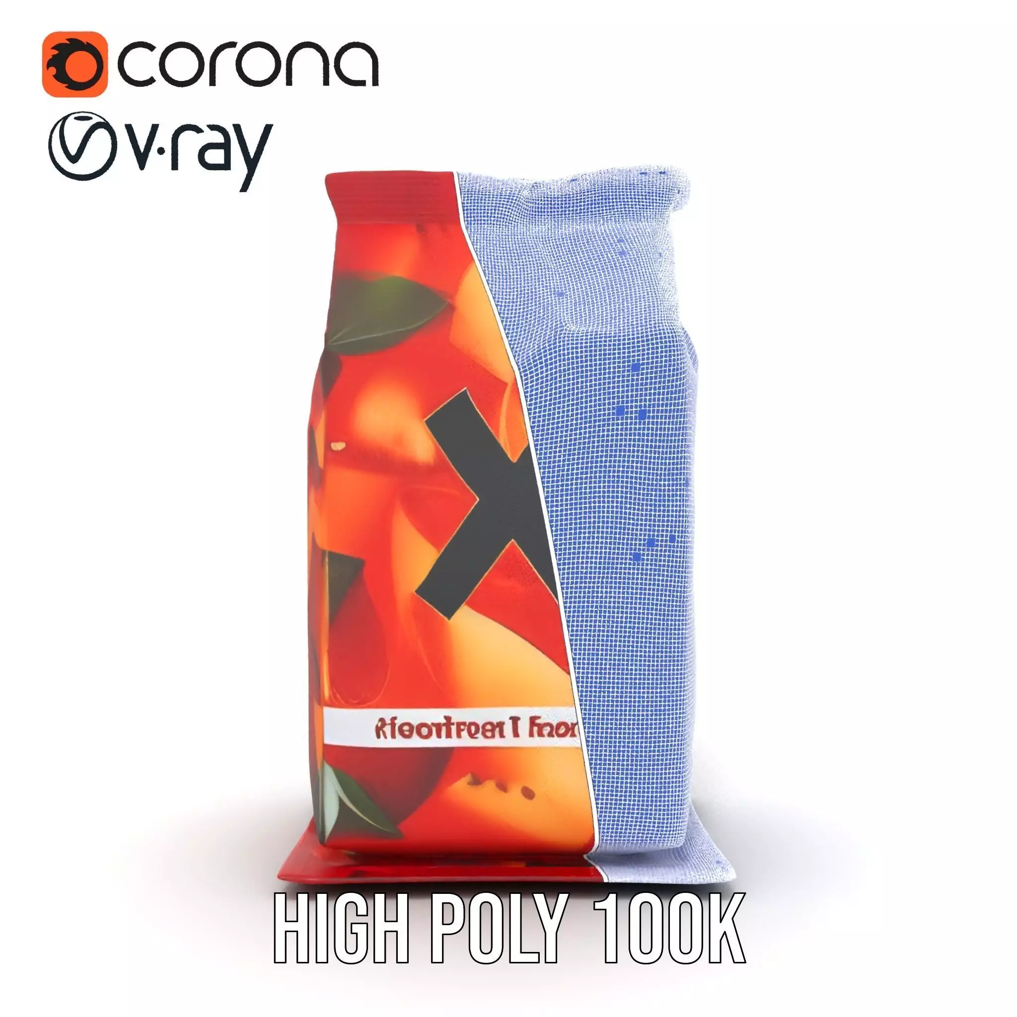 Juice Carton Thermal Heater Model Pack Low-poly 3D model_33