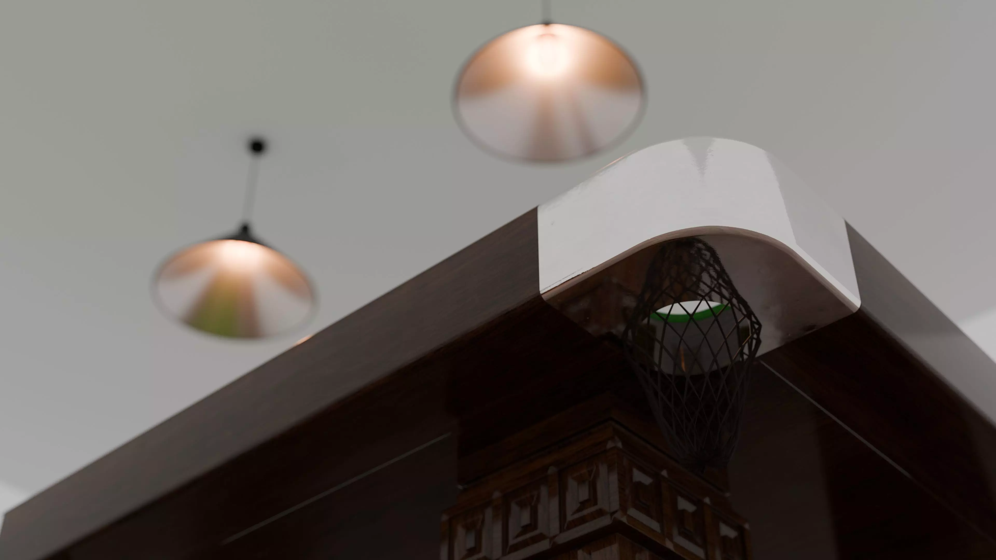 8 Ball Billiard Pool Table and Cues - 3D Model 3D model_5