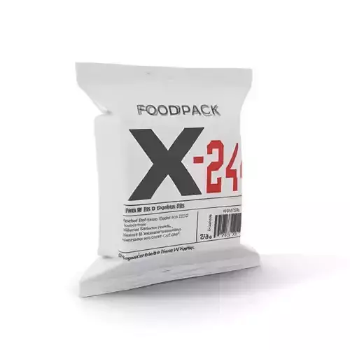 Snack Food Packaging Model Pack Low-poly 3D model