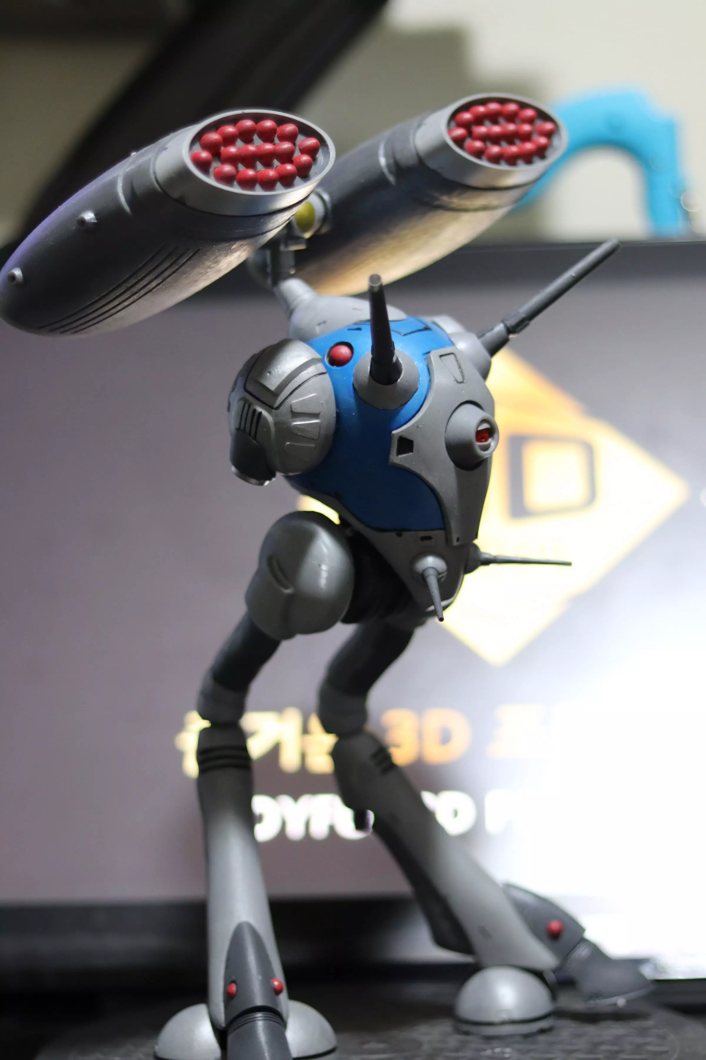 Regult missile pod 3D print model_3