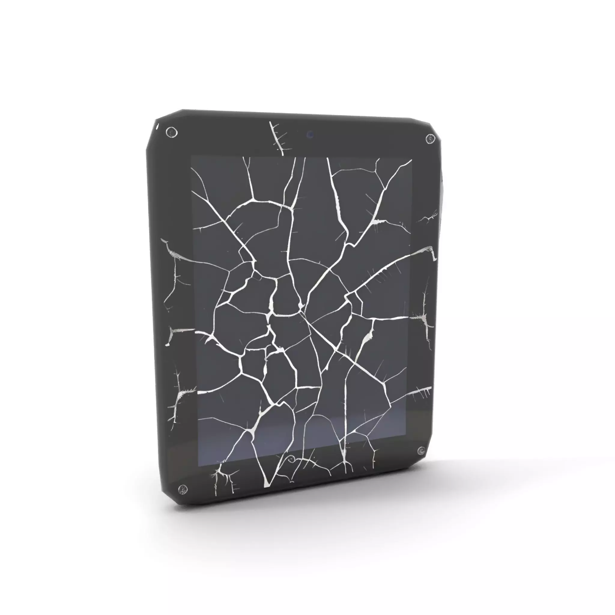 Cracked Screen Tablet Model Pack Low-poly 3D model_8