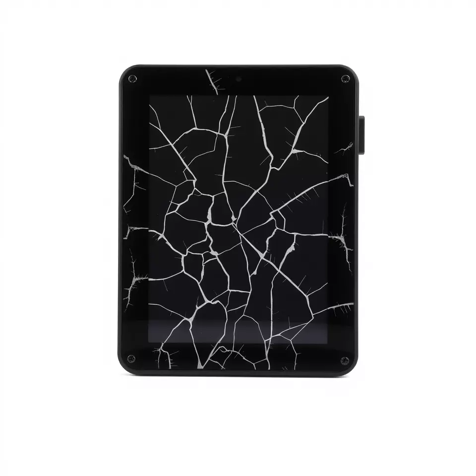 Cracked Screen Tablet Model Pack Low-poly 3D model_3