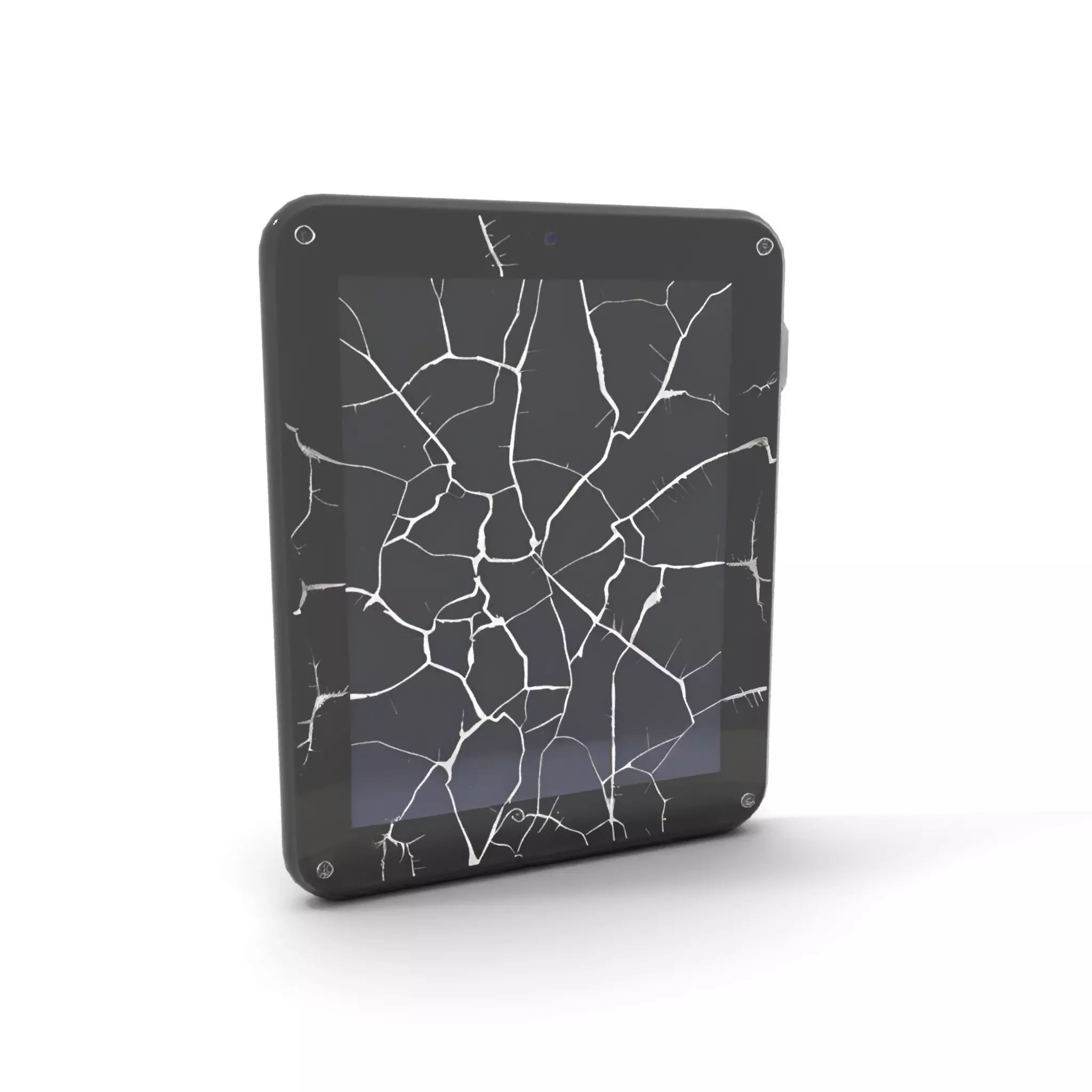 Cracked Screen Tablet Model Pack Low-poly 3D model_16