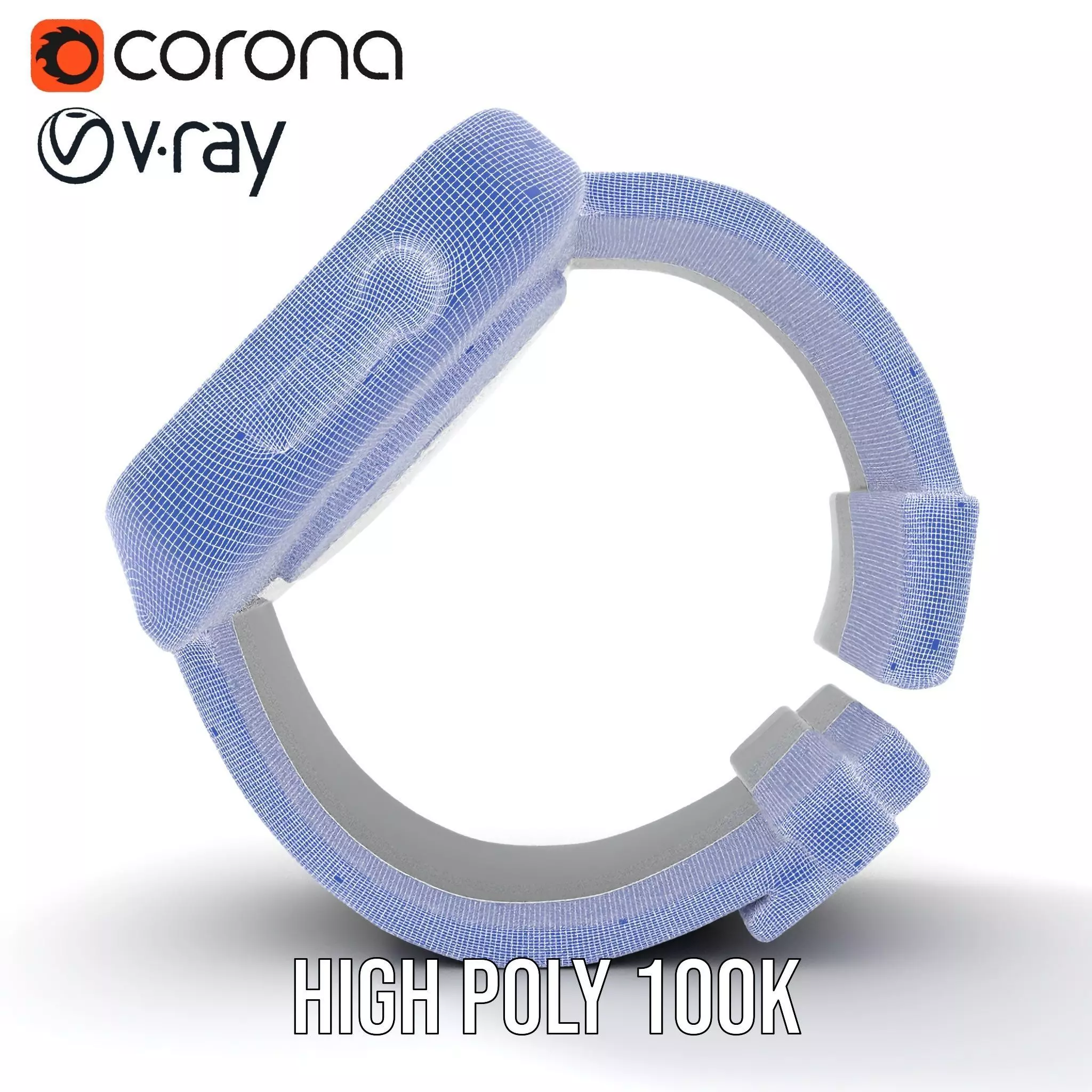 VitaScan Smartwatch Model Pack Low-poly 3D model_31