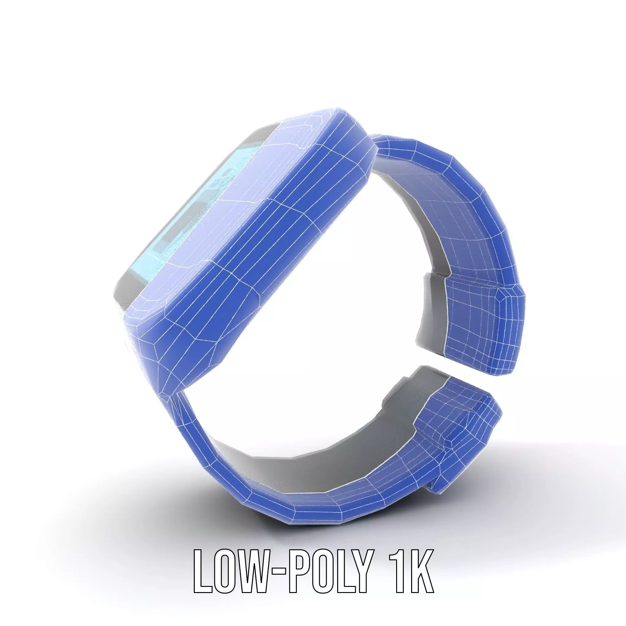 VitaScan Smartwatch Model Pack Low-poly 3D model_17