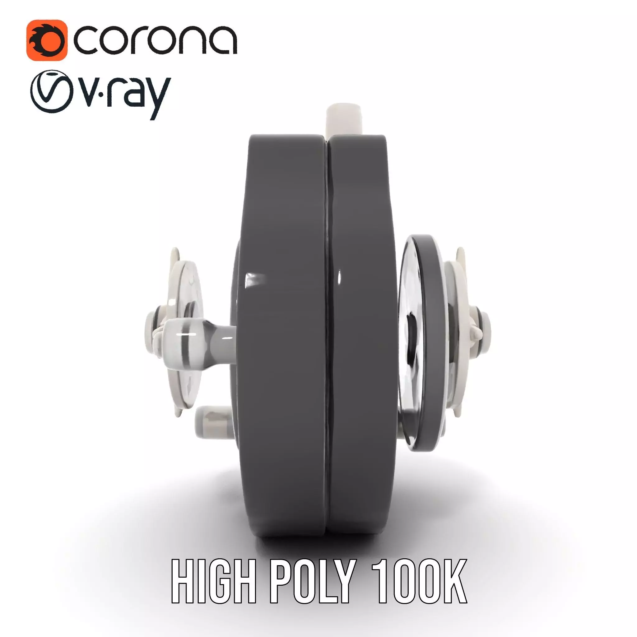 Industrial Valve Component model pack Low-poly 3D model_20