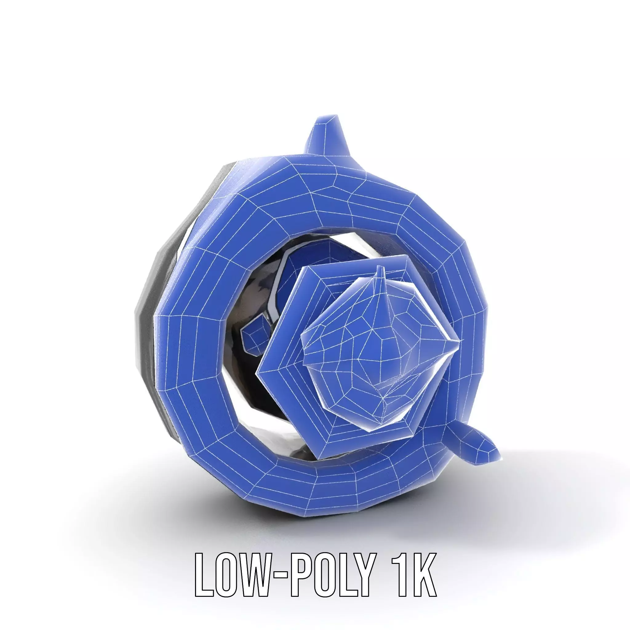 Industrial Valve Component model pack Low-poly 3D model_28