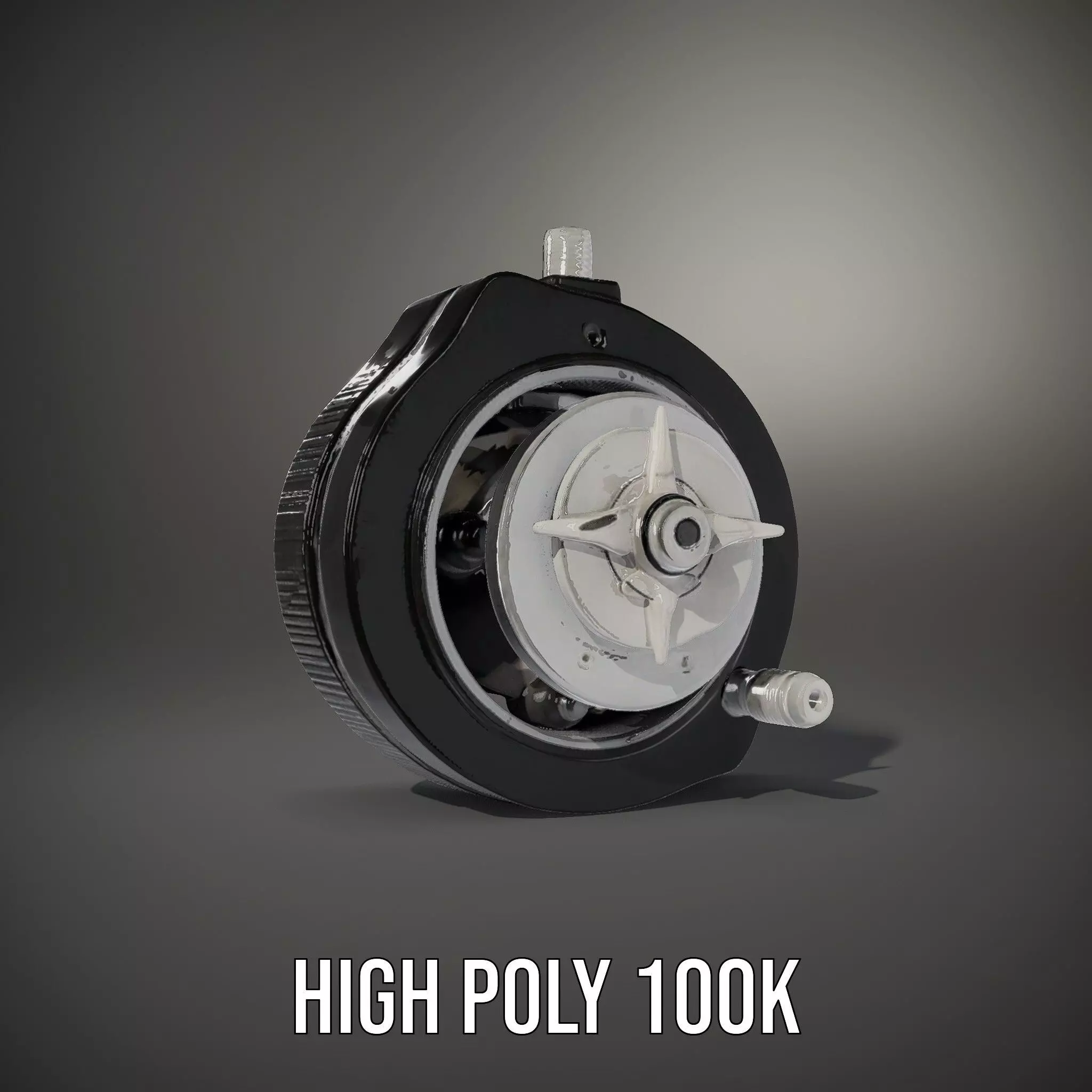Industrial Valve Component model pack Low-poly 3D model_8