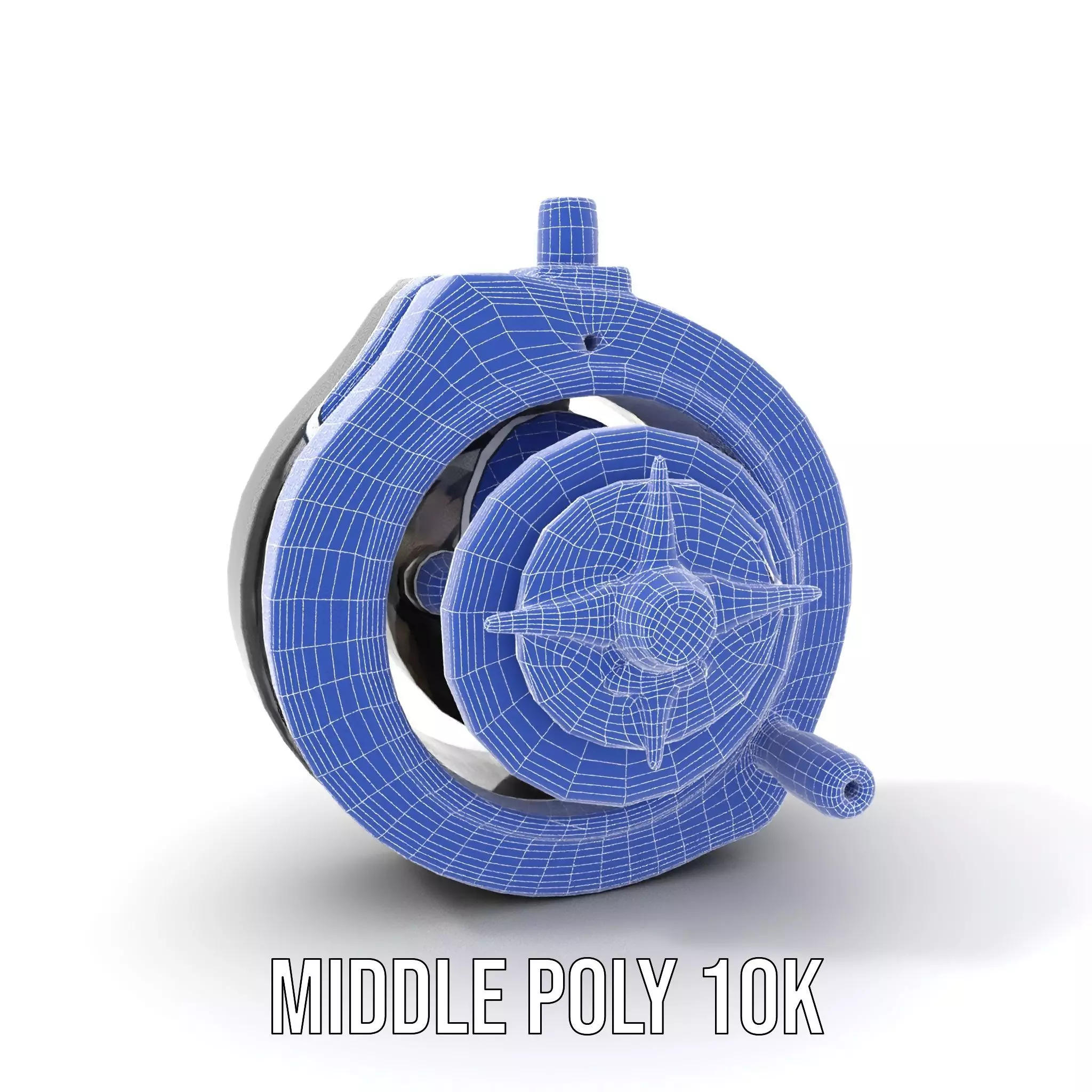 Industrial Valve Component model pack Low-poly 3D model_11