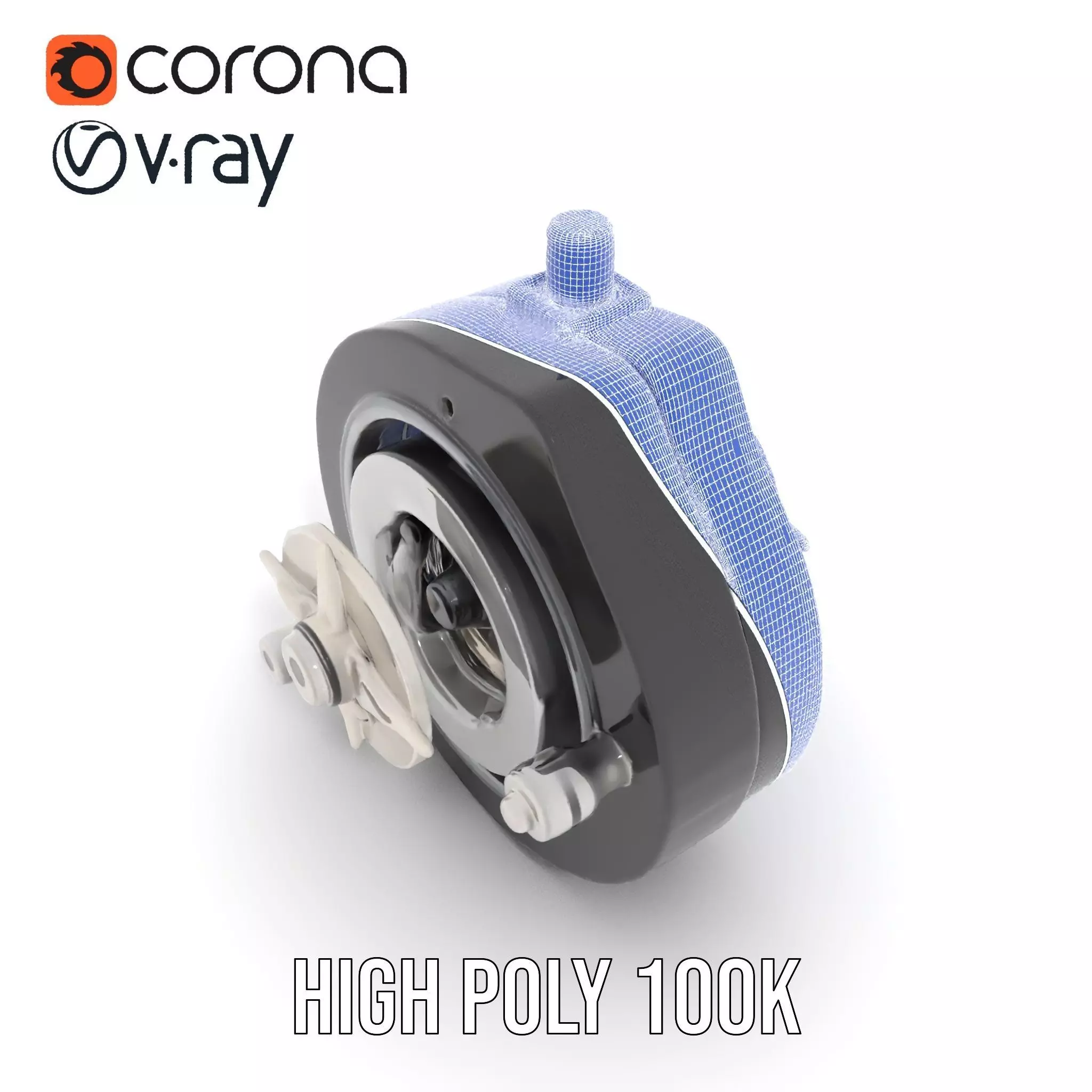 Industrial Valve Component model pack Low-poly 3D model_33