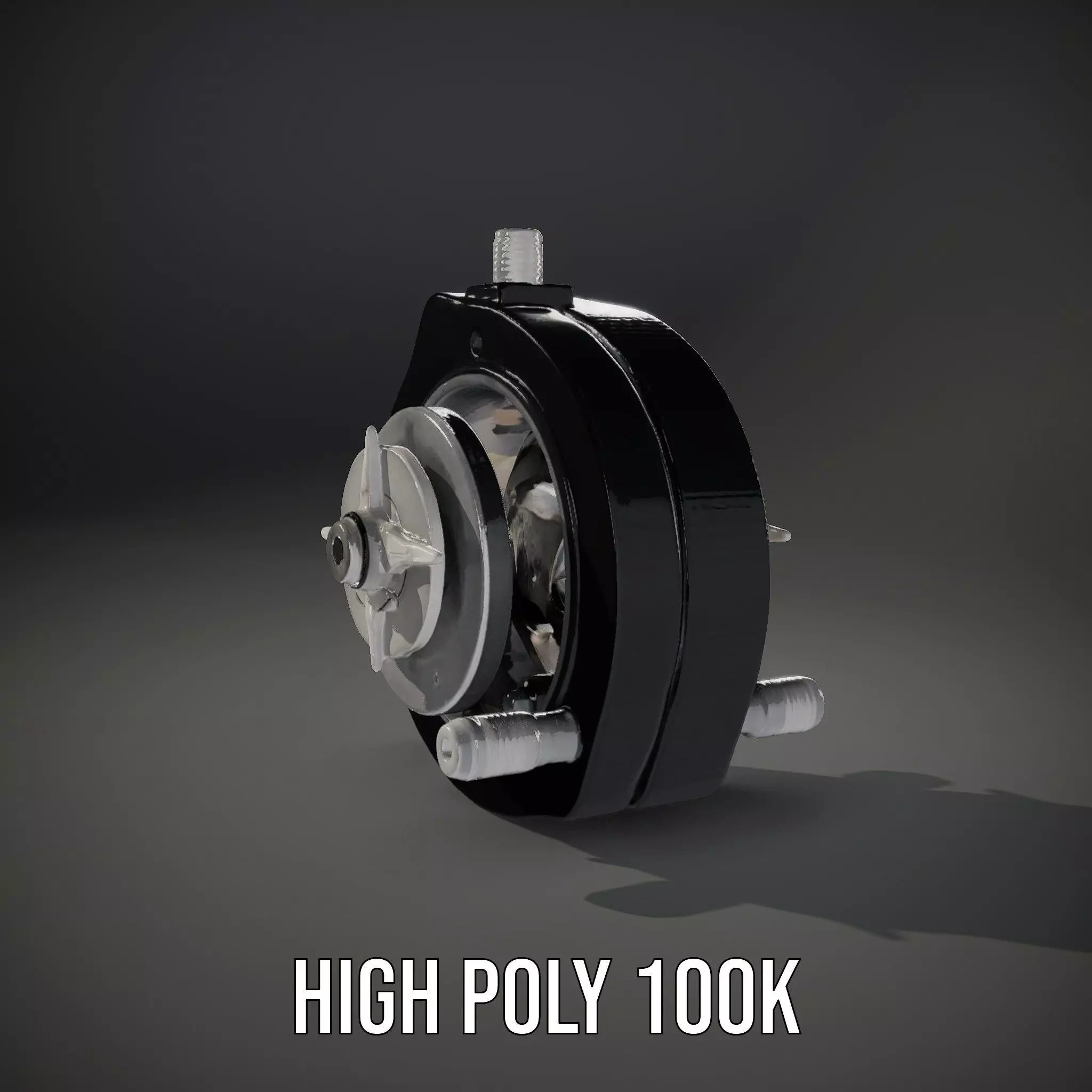 Industrial Valve Component model pack Low-poly 3D model_10