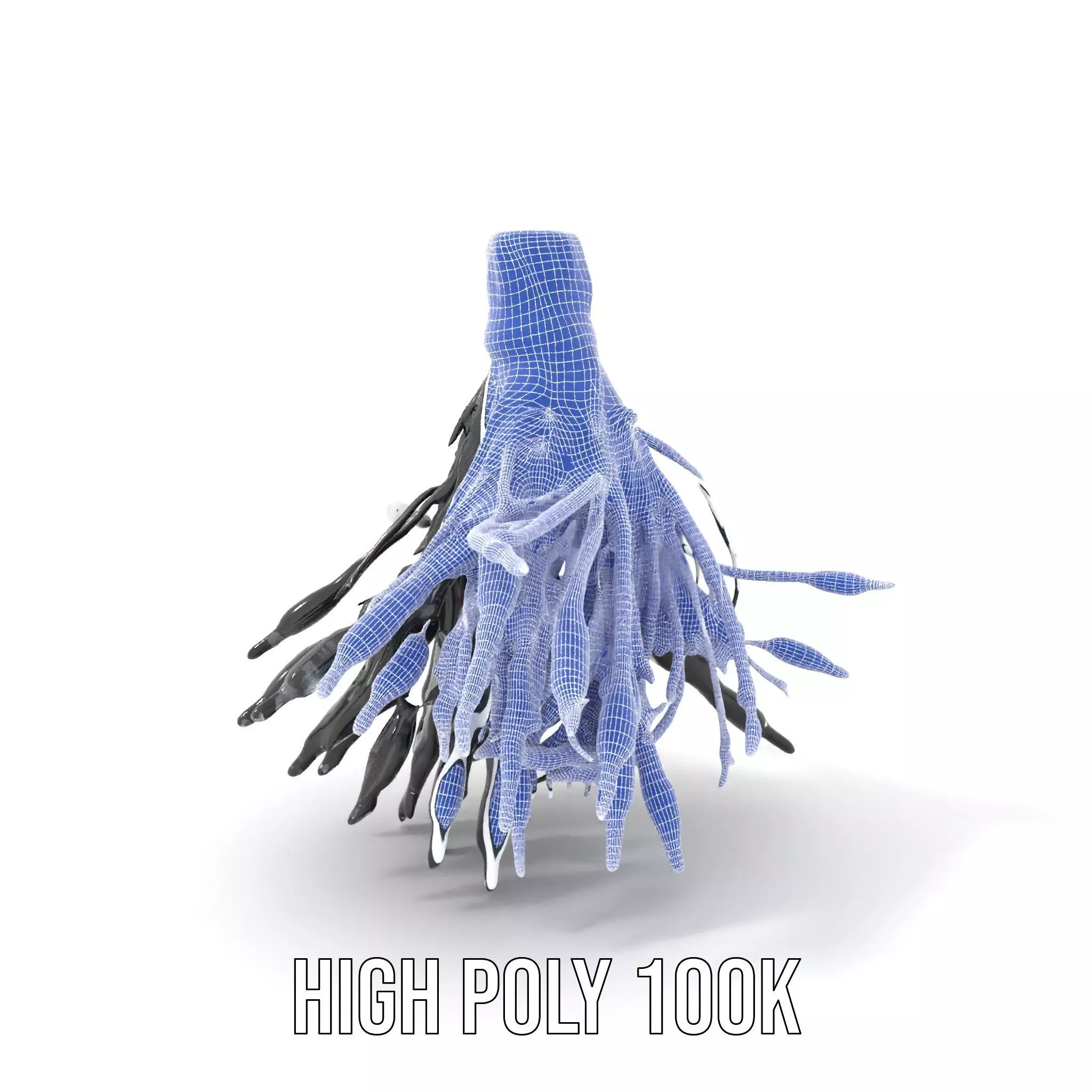 Futuristic White Helmet Model Pack with Advanced Design Low-poly 3D model_4