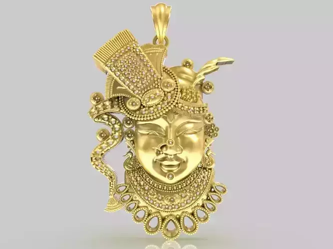 Shreenathji Pendant jewelry file