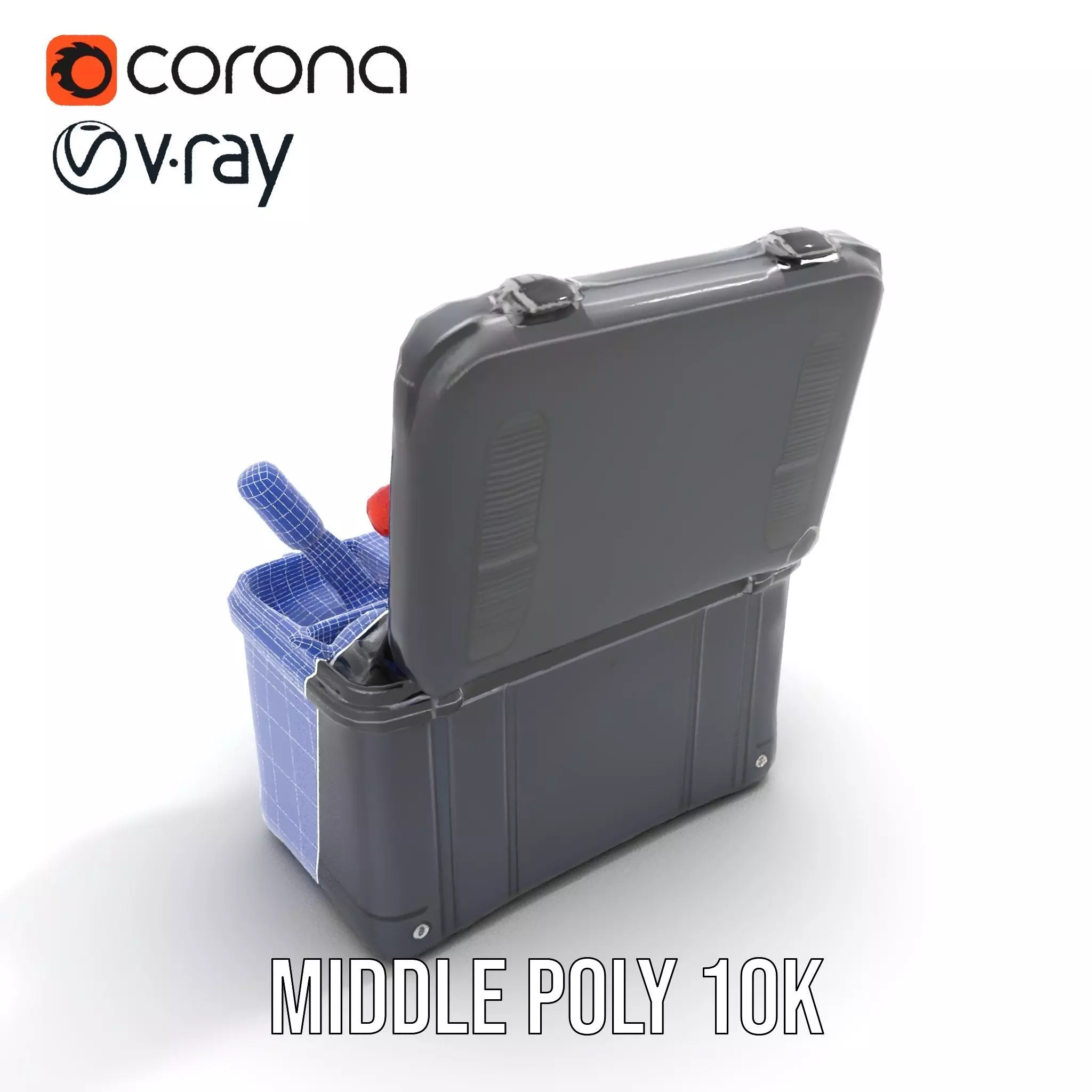 Comprehensive Toolset Model Pack for Production and Game Engines Low-poly 3D model_31