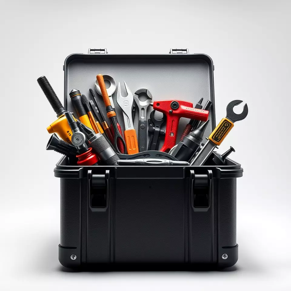 Comprehensive Toolset Model Pack for Production and Game Engines Low-poly 3D model_3