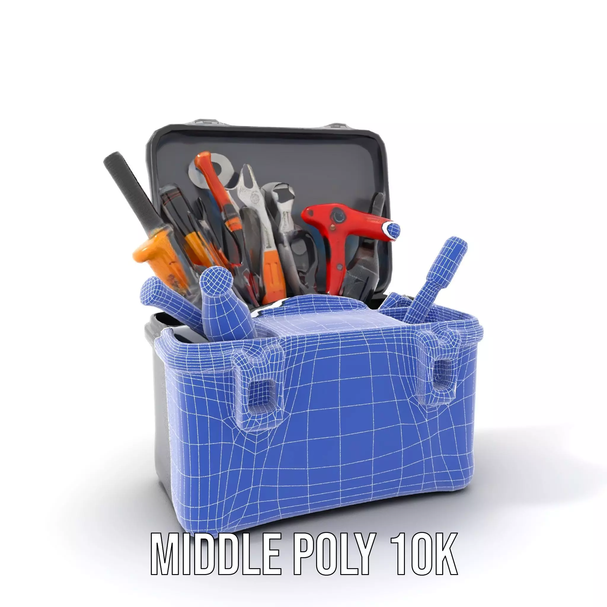 Comprehensive Toolset Model Pack for Production and Game Engines Low-poly 3D model_16