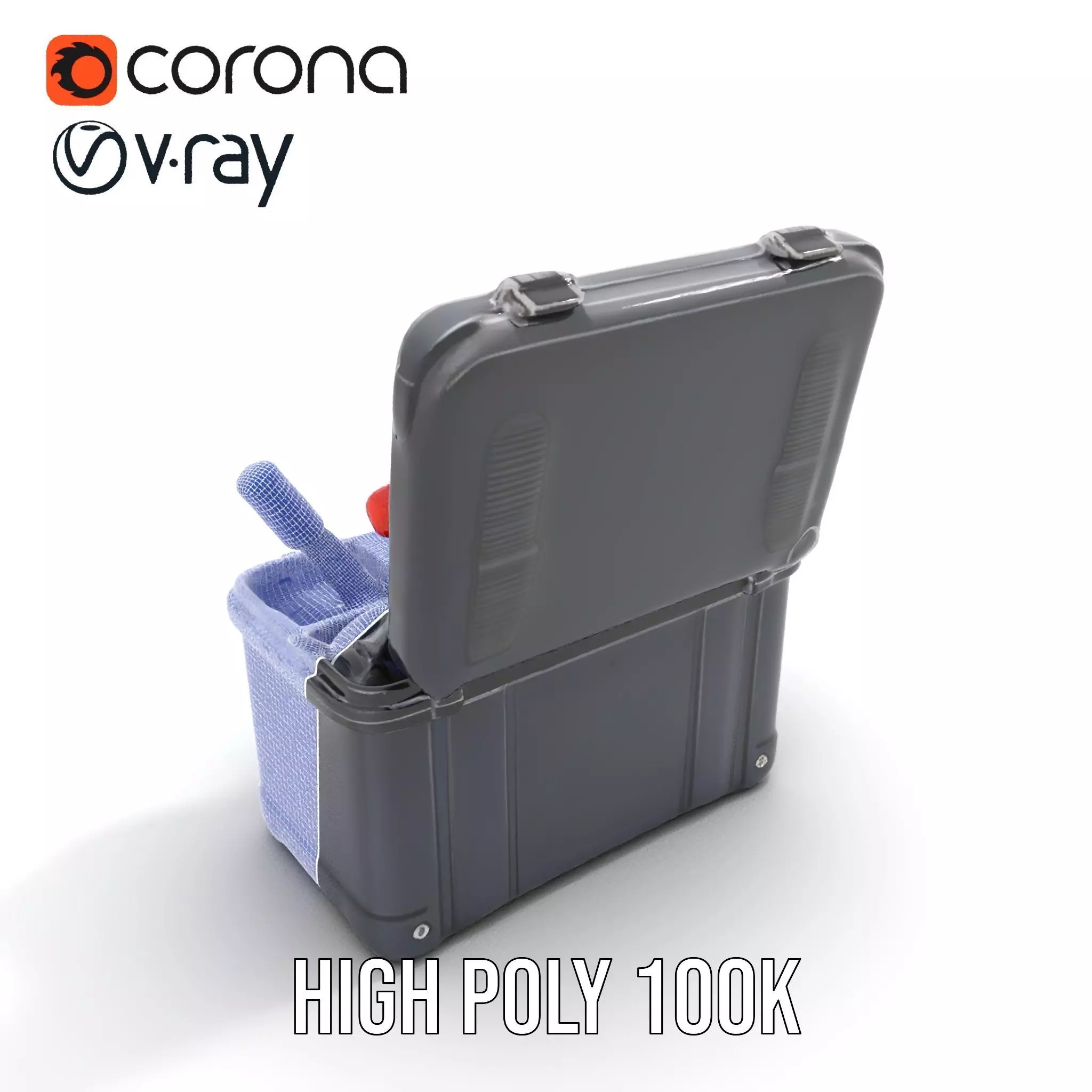 Comprehensive Toolset Model Pack for Production and Game Engines Low-poly 3D model_27