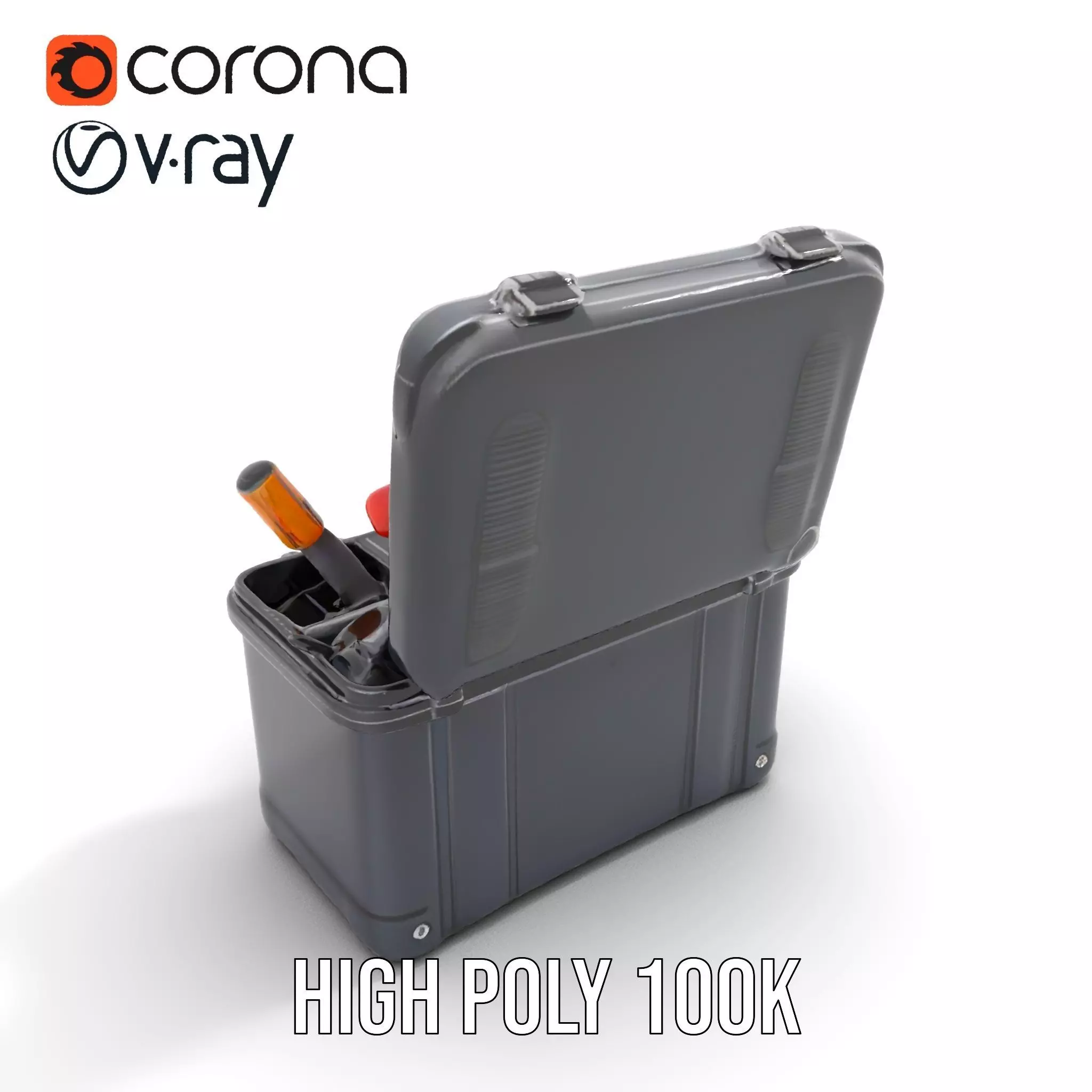 Comprehensive Toolset Model Pack for Production and Game Engines Low-poly 3D model_18