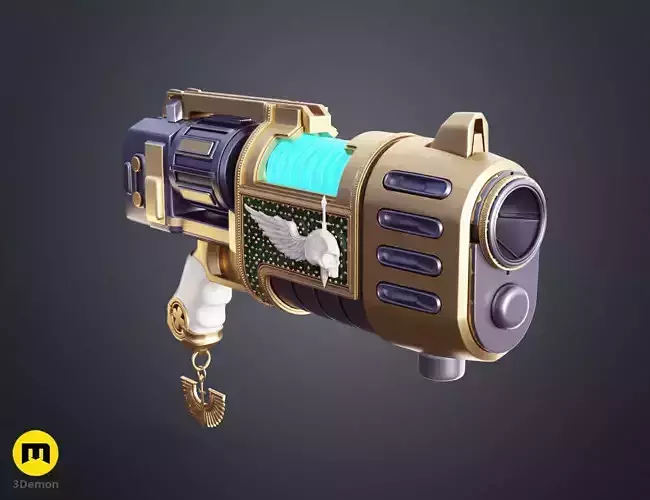 Dark Angels Plasma Pistol 3D print model