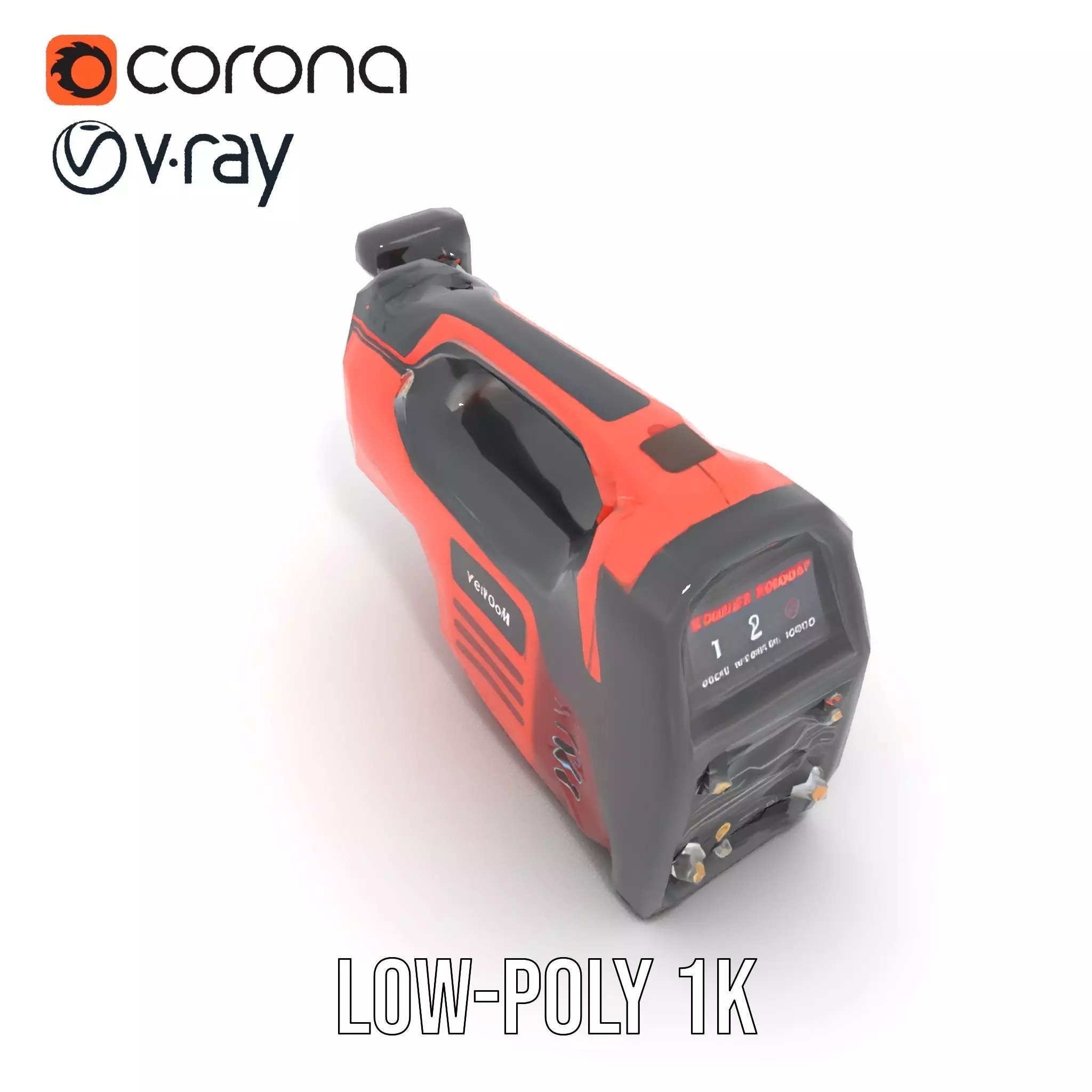 Plasma Wrench Model Pack Low-poly 3D model_10