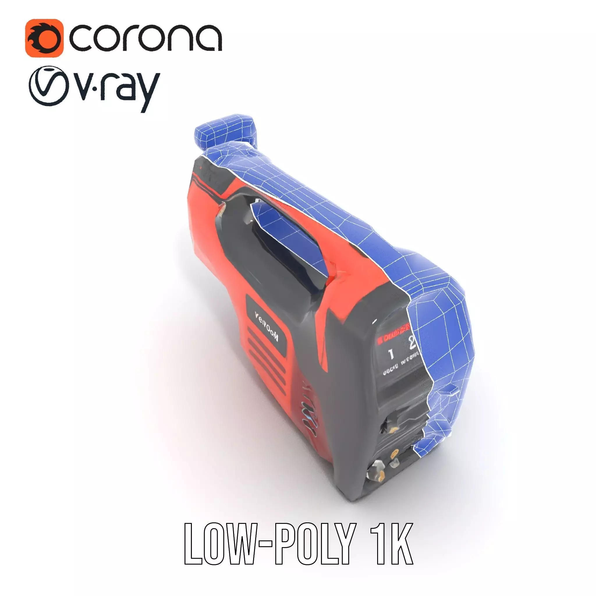 Plasma Wrench Model Pack Low-poly 3D model_28