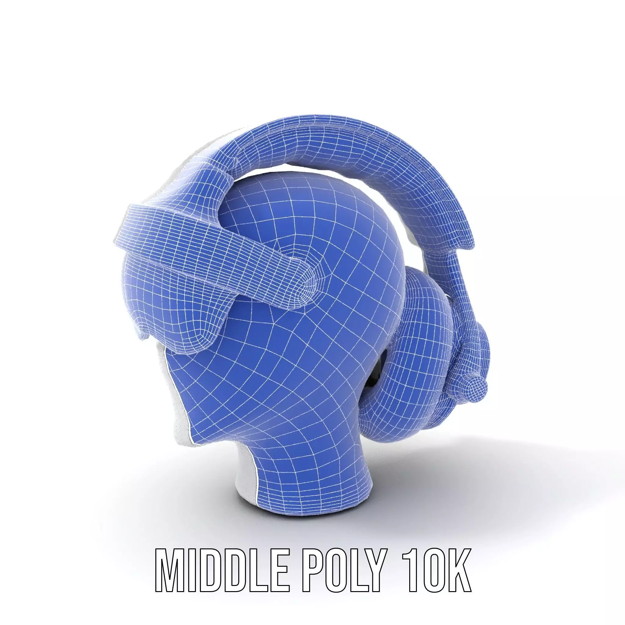 VR Headset and Headphones Model Pack Low-poly 3D model_25