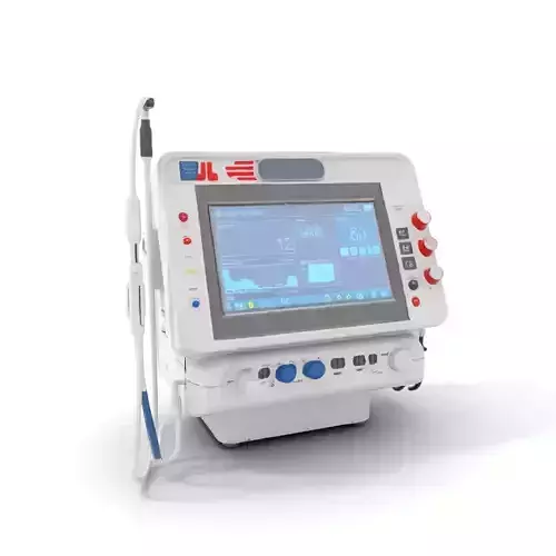 Advanced Medical Device with Screen model pack Low-poly 3D model