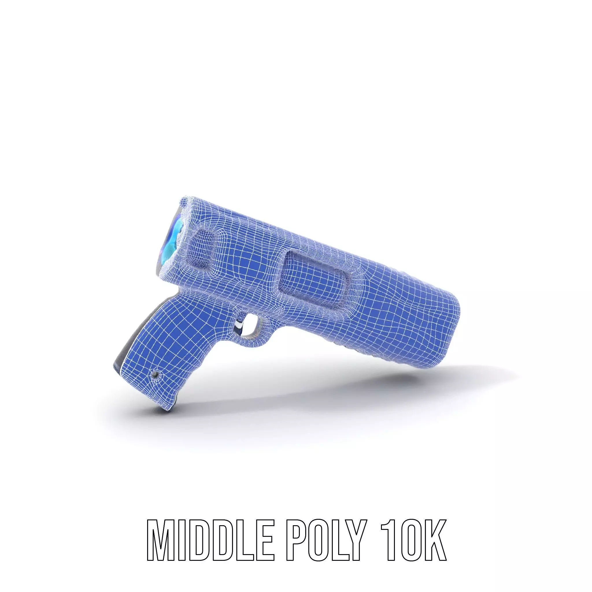 Futuristic SciFi Stun Gun Model Pack Low-poly 3D model_21