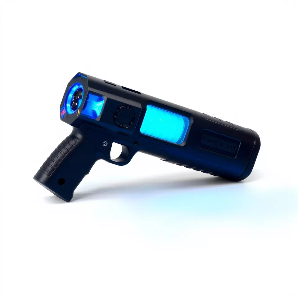Futuristic SciFi Stun Gun Model Pack Low-poly 3D model_2