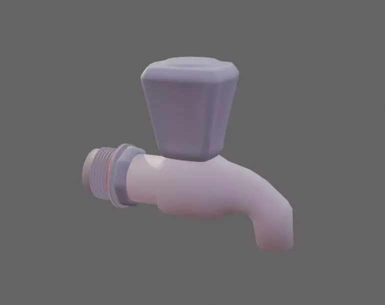 Tap Low-poly 3D model Texture_0